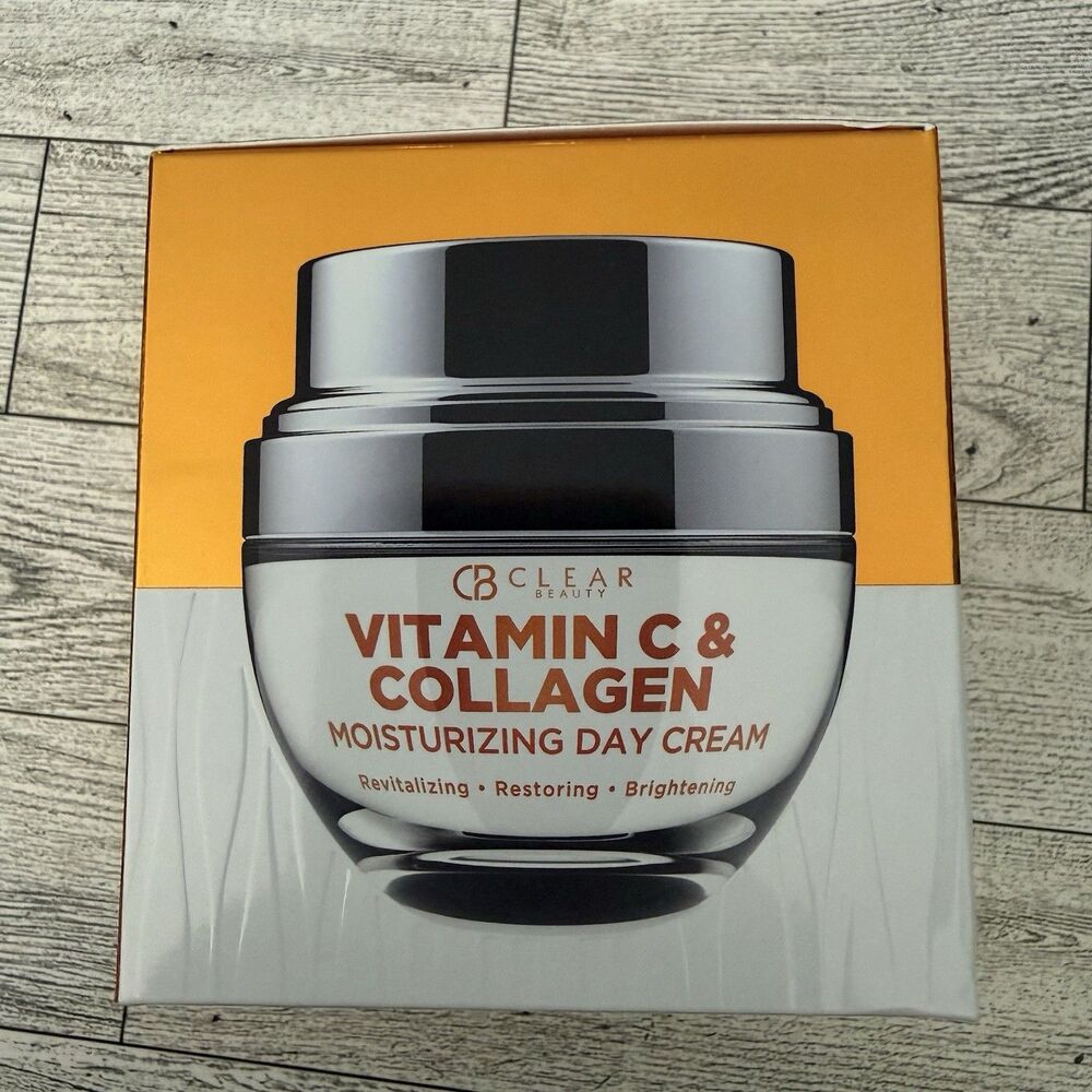 Clear Beauty Brighten & Firm Vitamin C & Collagen Day Cream 1.7 fl oz